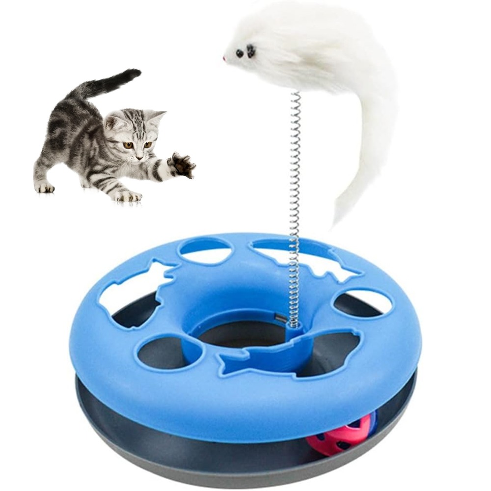 Jouet rouleau à chat - stimulant et interactif