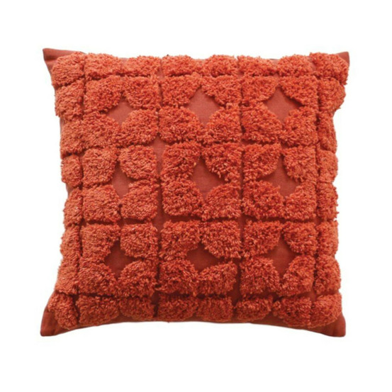Coussin déco tufté