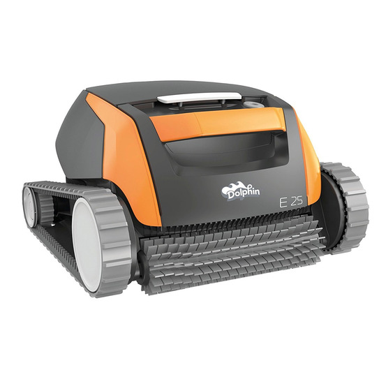 Robot electrique de piscine fond et parois programmable - e25