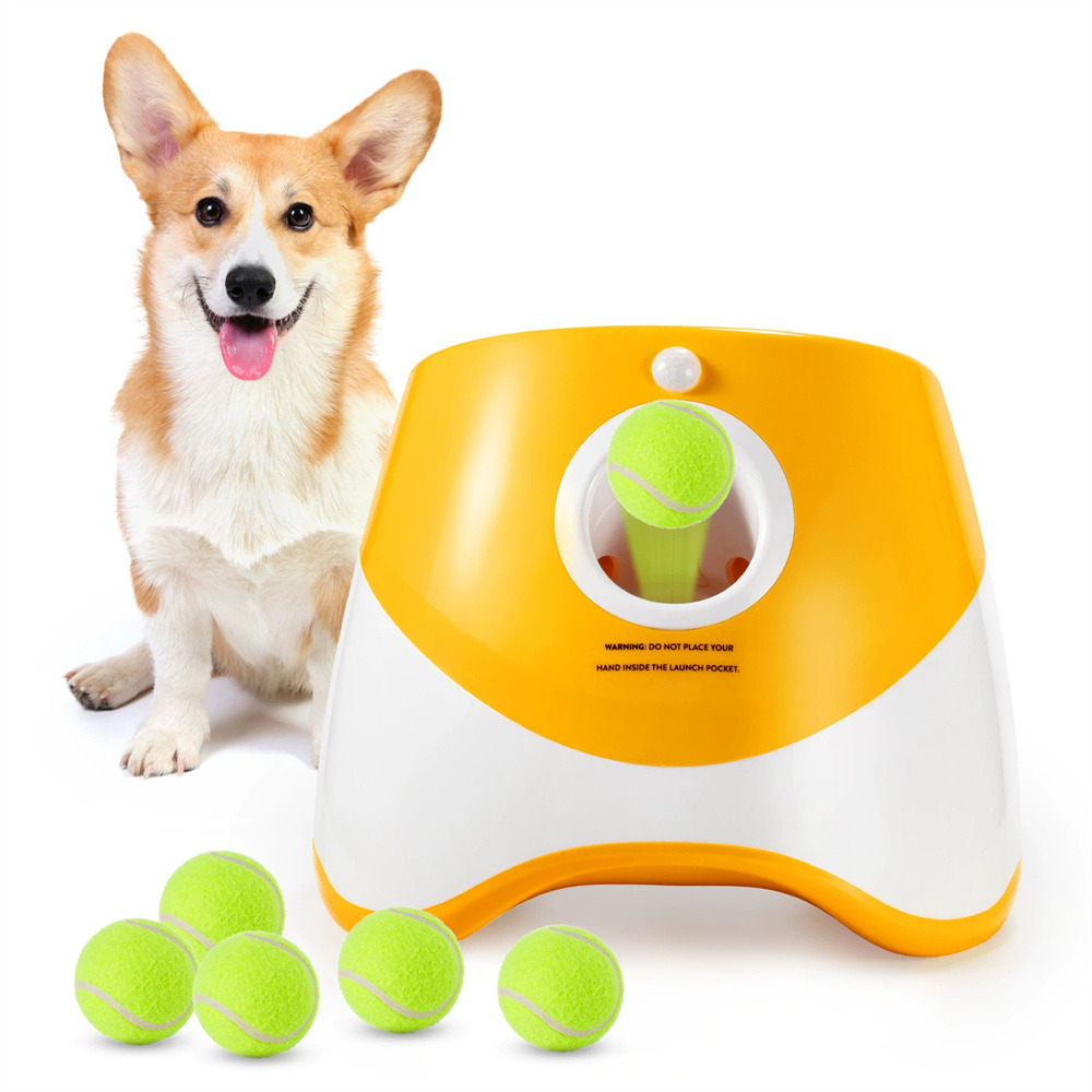 Dtopbuyage lanceur de balle automatique pour chiens