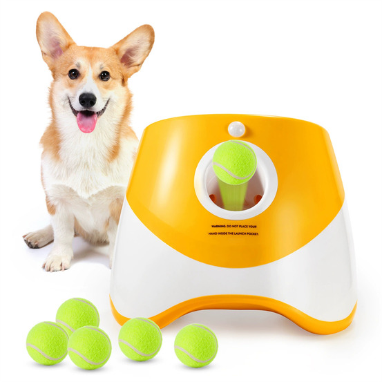 Dtopbuyage lanceur de balle automatique pour chiens