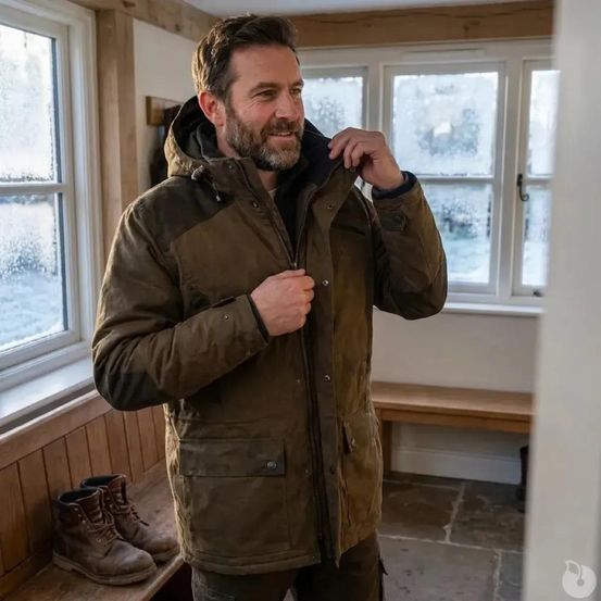 Veste percussion grand nord forest imperméable homme