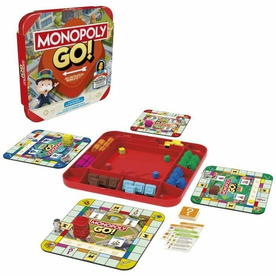 Jeu de plateau familial monopoly go!