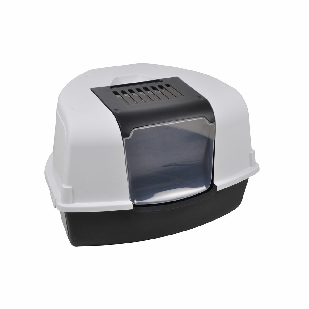 Maison de toilette litière d'angle pour chat jasper