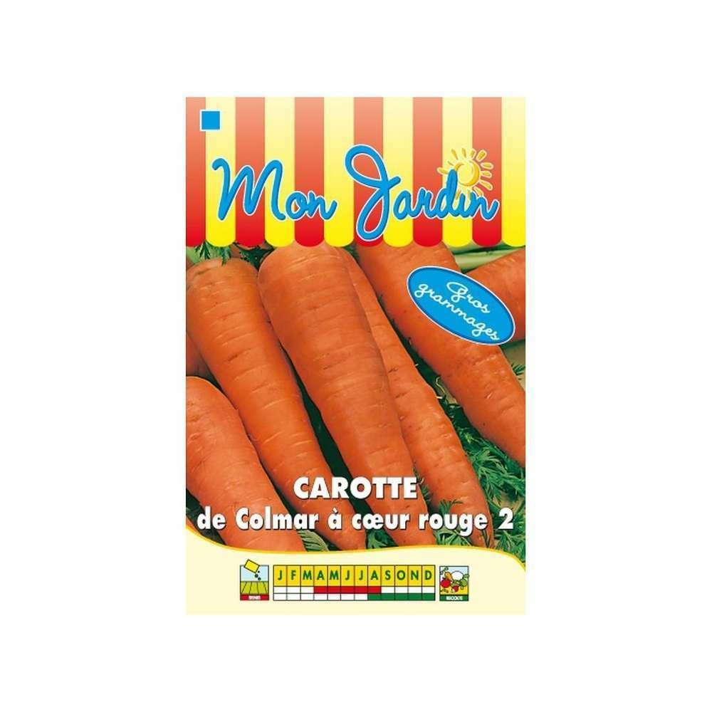 Carotte de Colmar Ã  coeur rouge - 2 gros gram