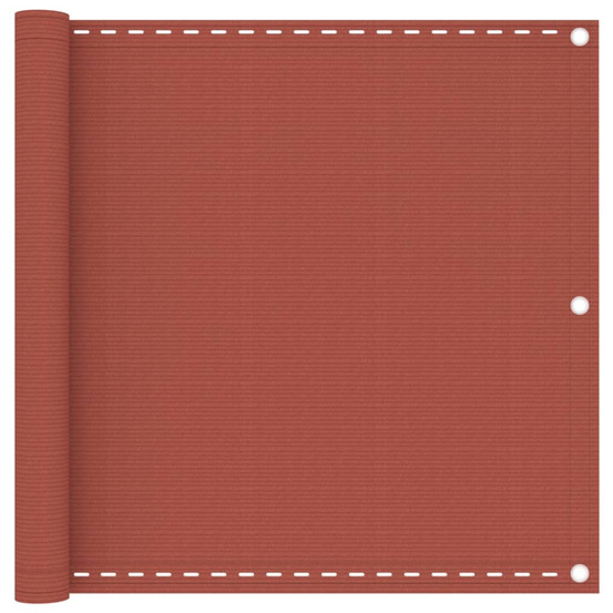 Écran de balcon terre cuite 90x500 cm pehd