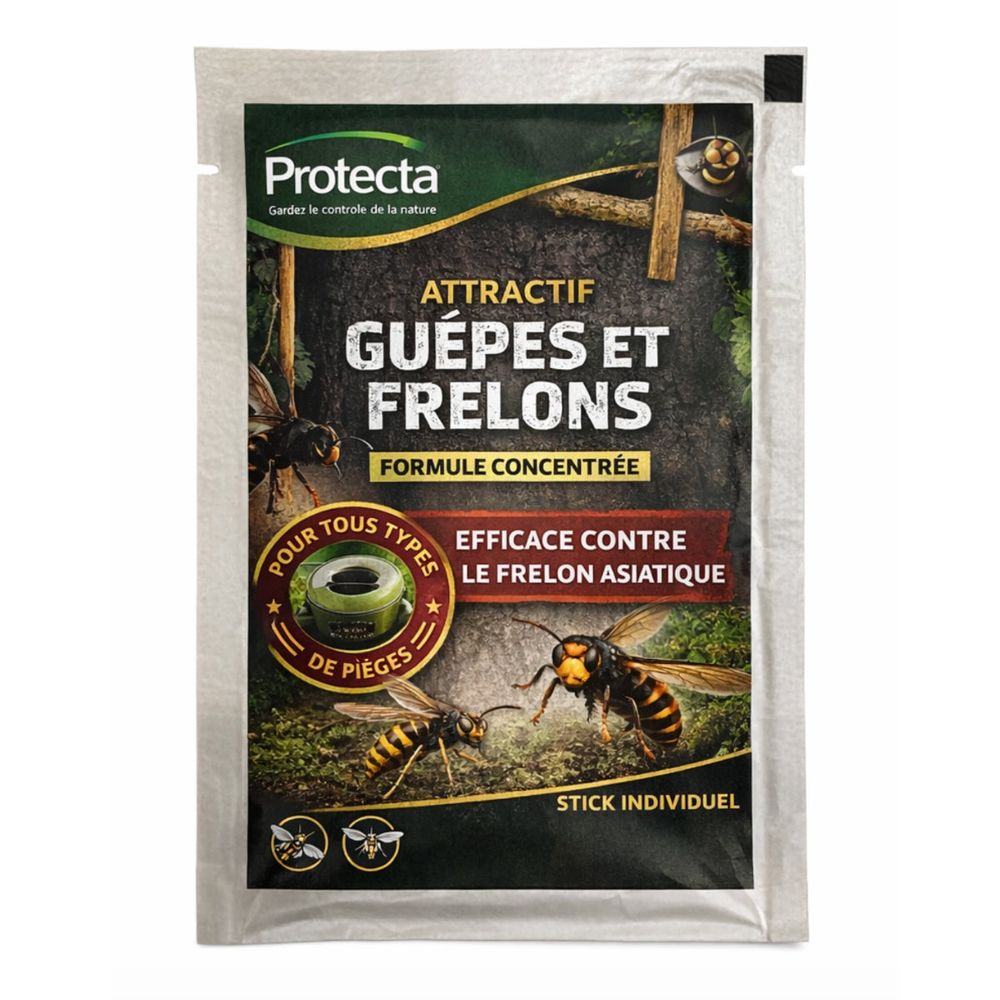 Stick à l'unité 50 ml - attractif guêpes et frelons