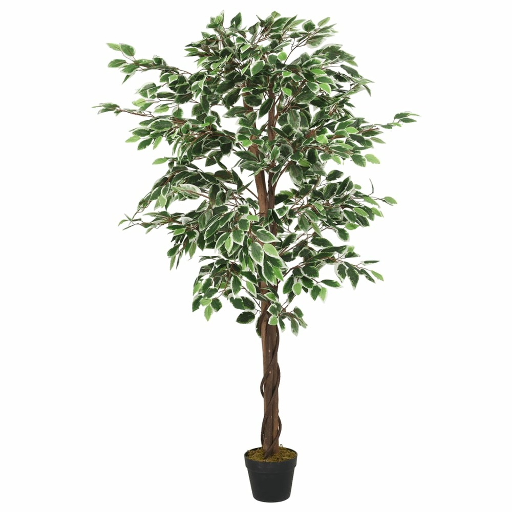 Ficus artificiel 378 feuilles 80 cm vert