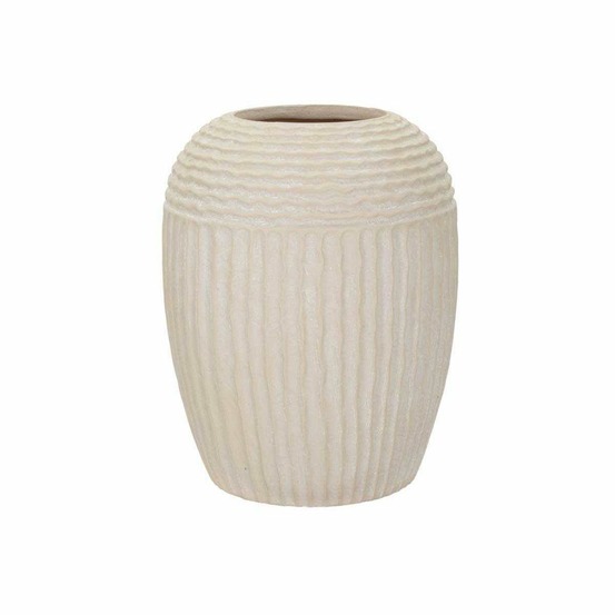 Vase en magnésie mist 30 x 38.5 cm