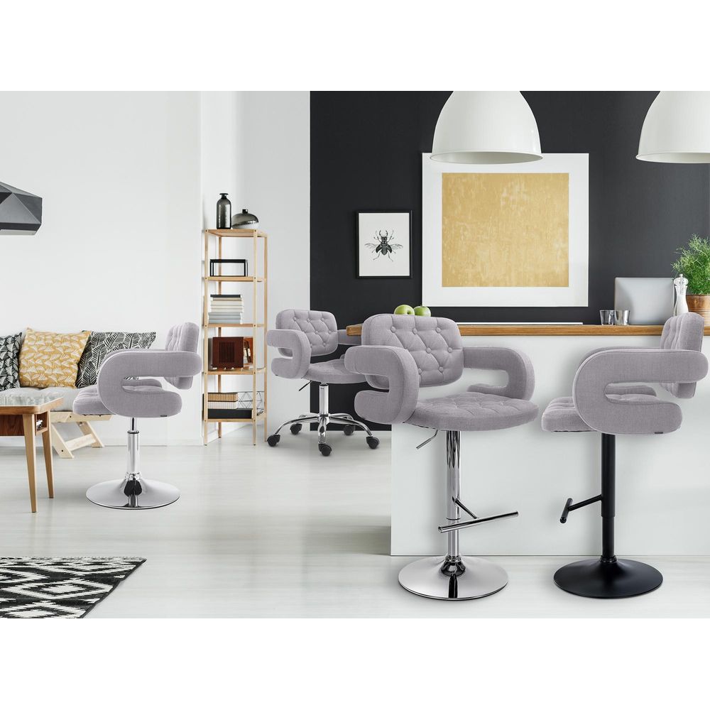 Chaise longue dublin en tissu