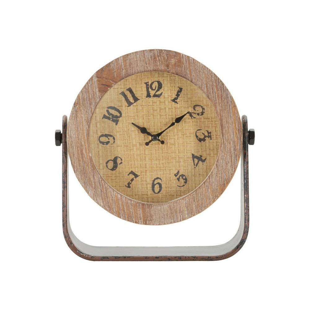 Horloge à poser en bois 
