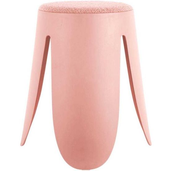 Tabouret en polypropylène savor rose