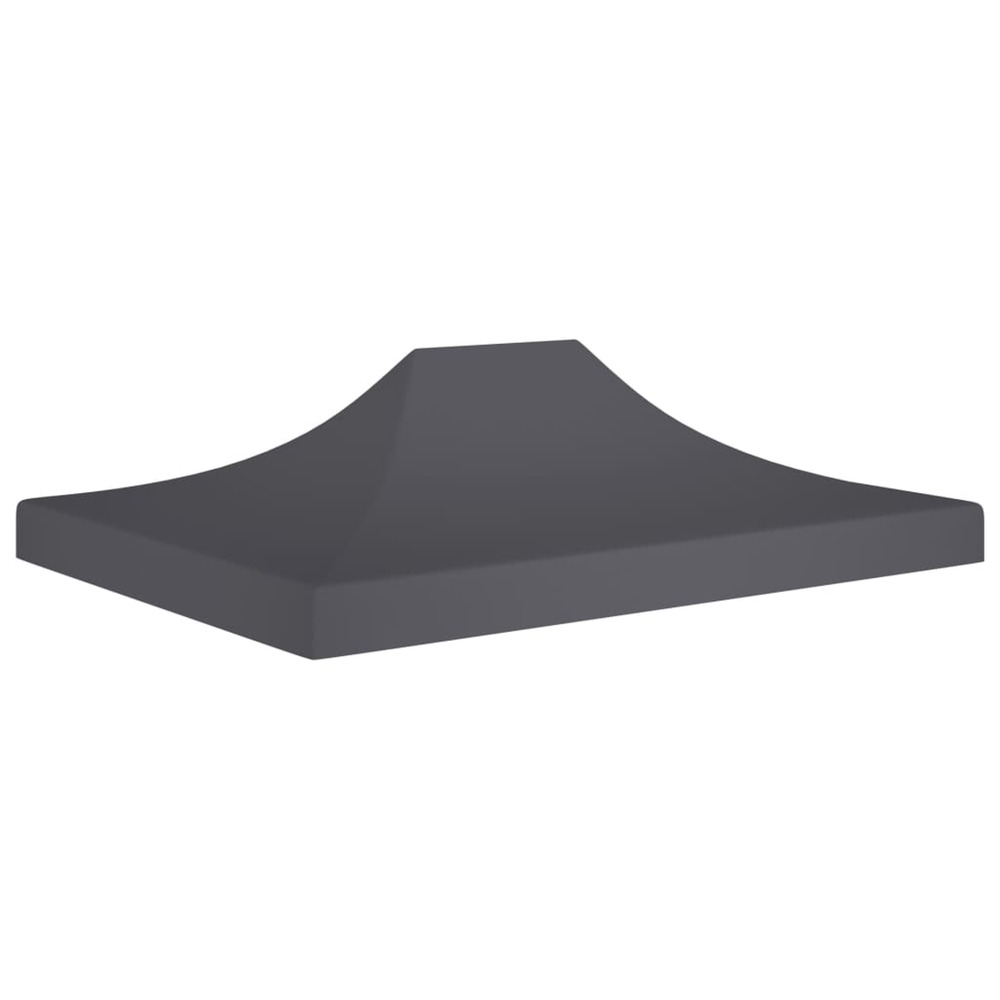 Toit de tente de réception 4,5x3 m anthracite 270 g/m²