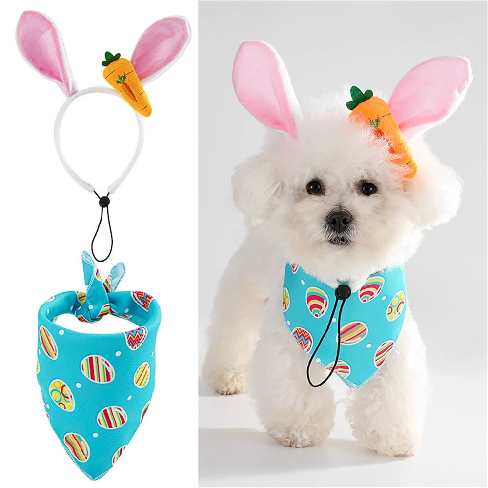 Dtopbuyage ensemble d'easter pour chiens et lapins
