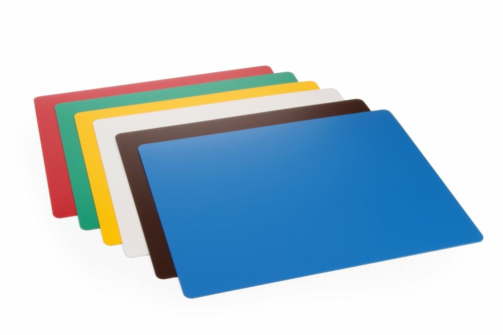 Plaques de découpe flexibles - set de 6 380x305x(h)6 mm - hendi