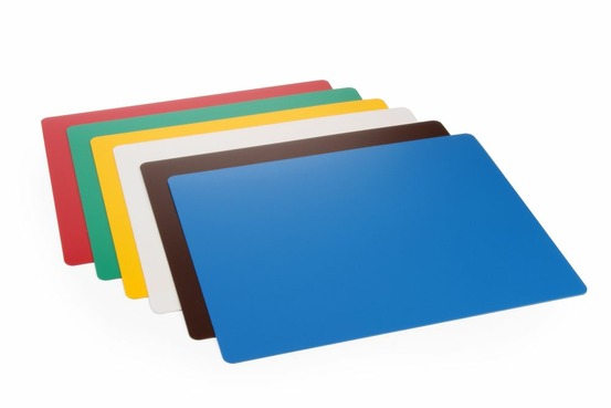 Plaques de découpe flexibles - set de 6 380x305x(h)6 mm - hendi