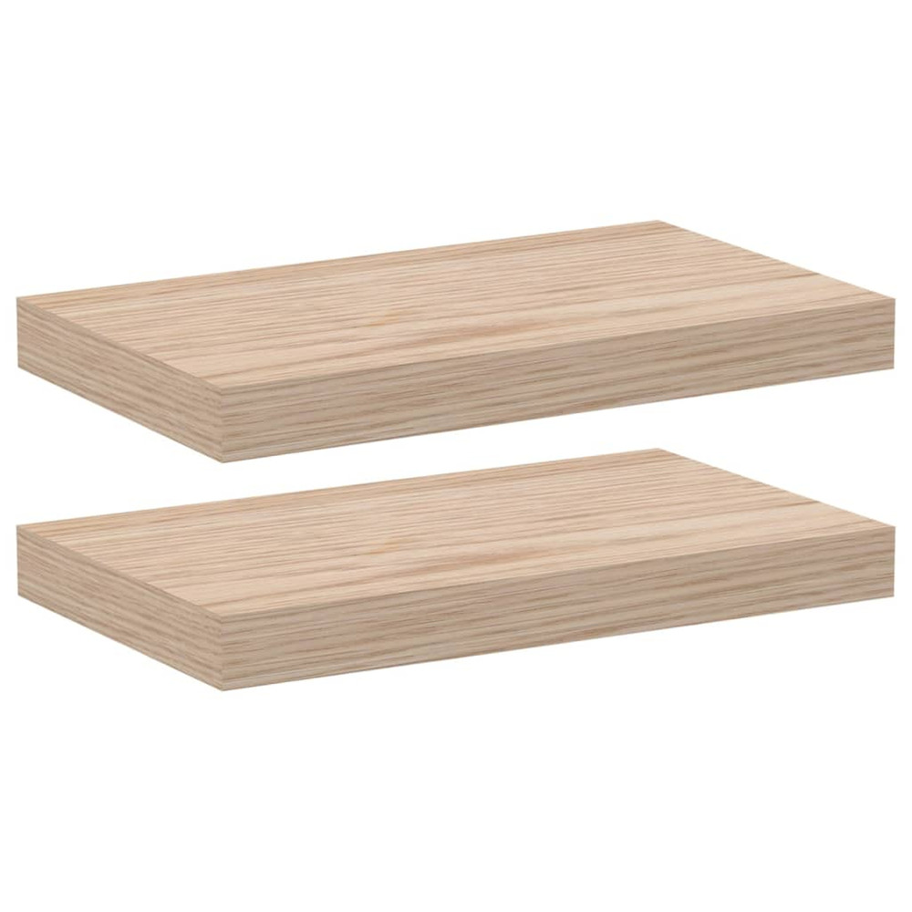 Étagères flottantes 2 pcs 40x23,5x4 cm bois d'ingénierie