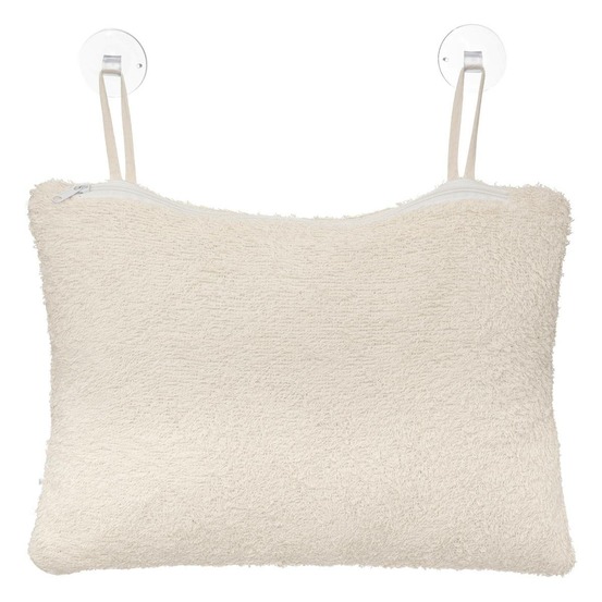 5five - oreiller de bain coton fixation ventouse