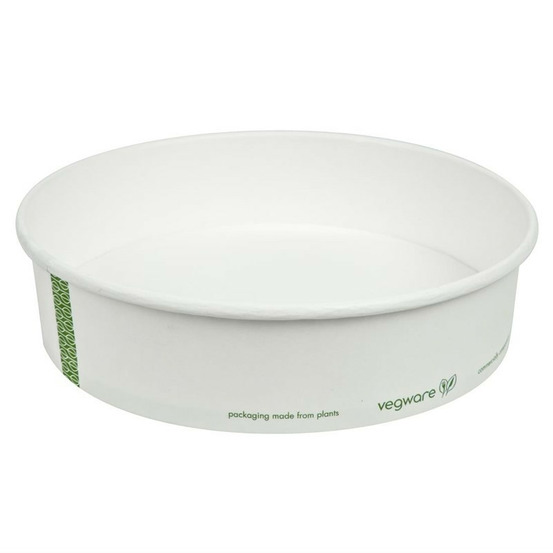 Bols alimentaires en carton doublé pla série 185 - lot de 300 - vegware