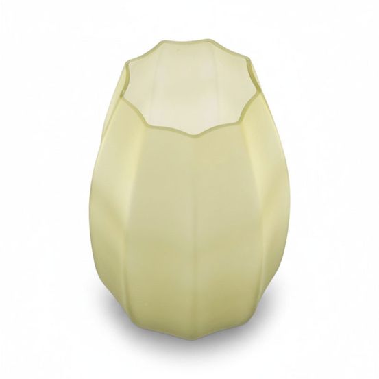 Vase tricia vert mat verre 20x20x38cm