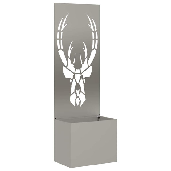 Écran de confidentialité de jardin rouillé 50 x 32 x 150 cm