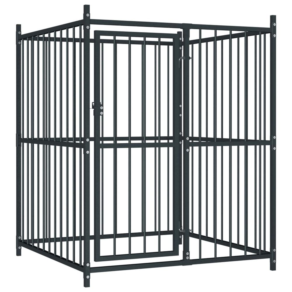 Chenil extérieur pour chiens 120 x 120
