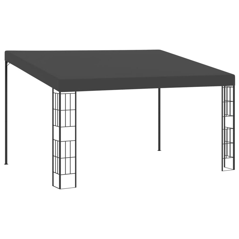 BelvÃ©dÃšre mural 3x4 m Anthracite Tissu