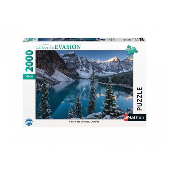 Puzzle 2000 p - vallee des dix pics canada