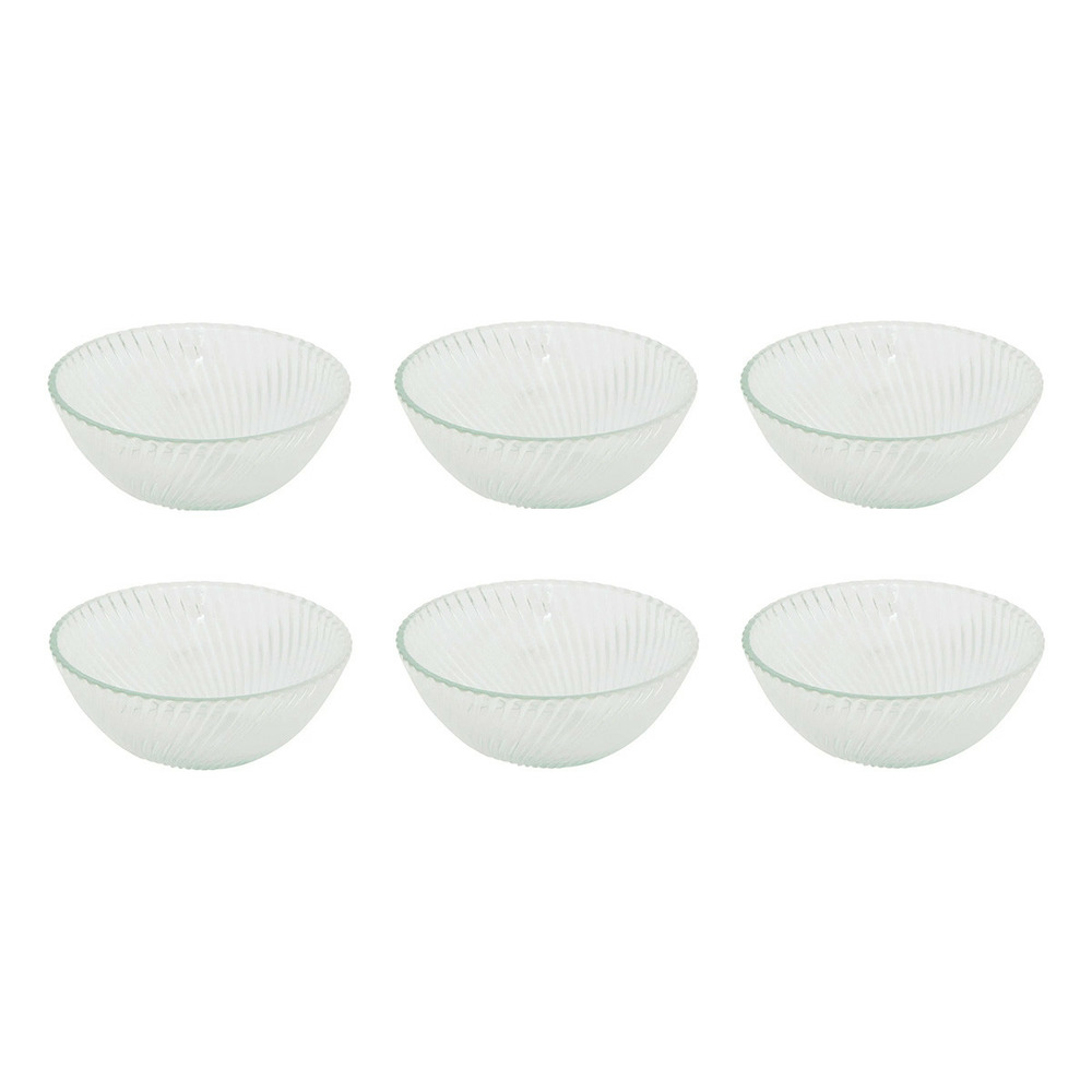 Lot de 6 coupelles en verre 