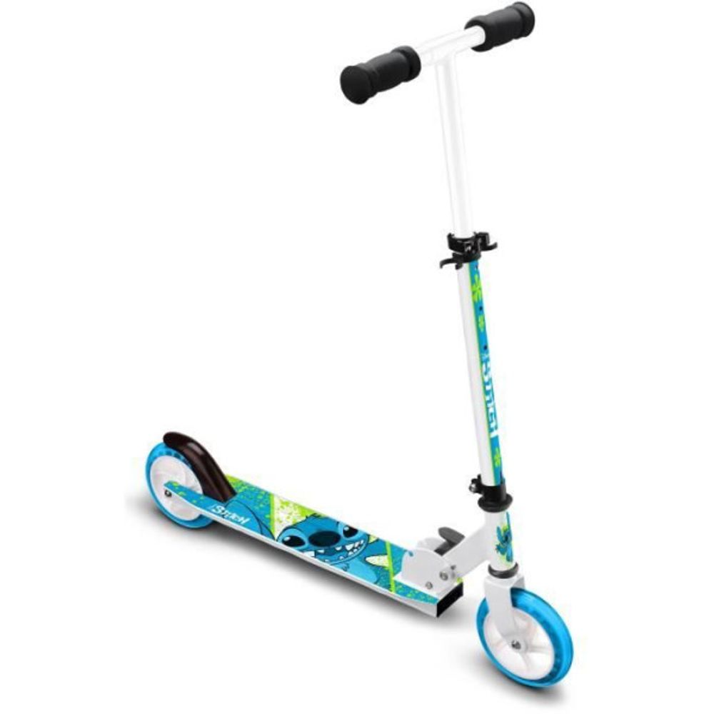 Trottinette pliable - disney - stitch - roues 6' 145mm x 30 mm