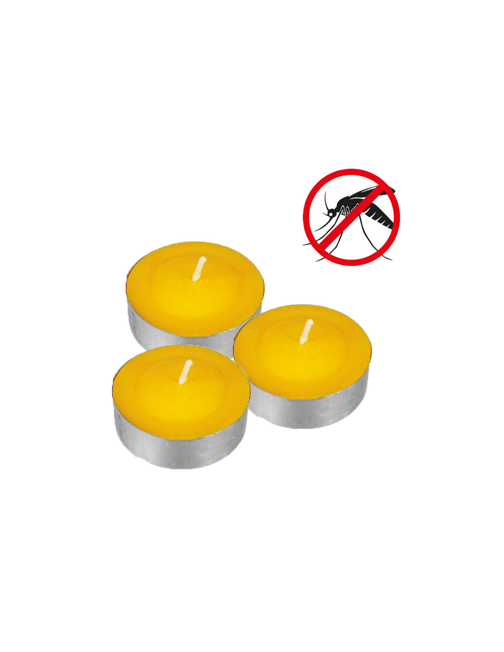 Bougies chauffe-plat à la citronnelle (pack 15 unit. )