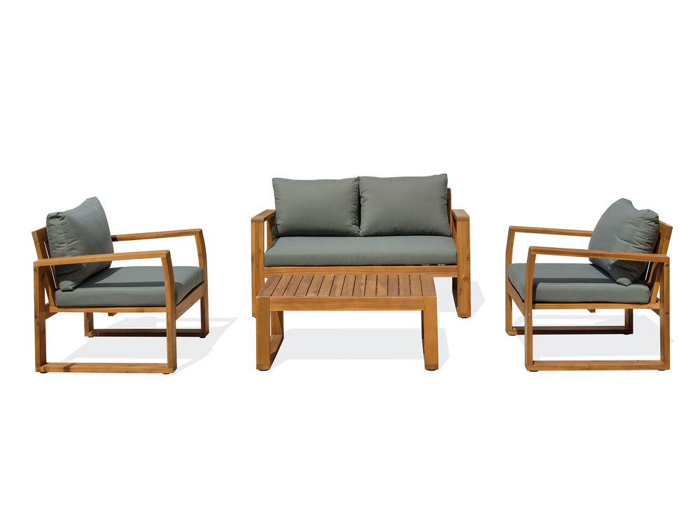 Salon de jardin aracaju en bois d'acacia