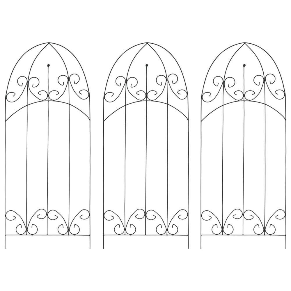 Supports pour plantes grimpantes 3 pcs