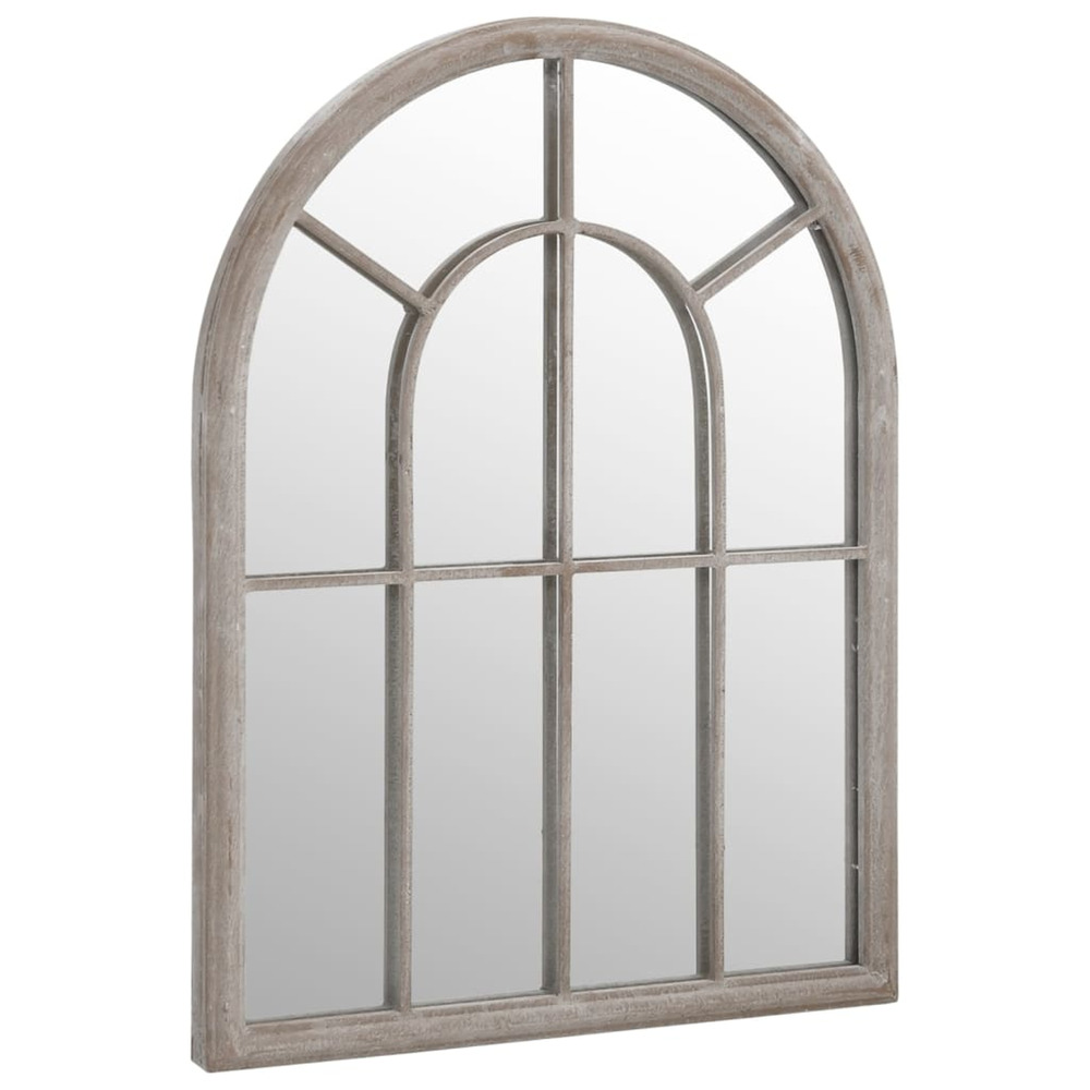 Miroir de jardin sable 60x45 cm fer pour utilisation extérieure