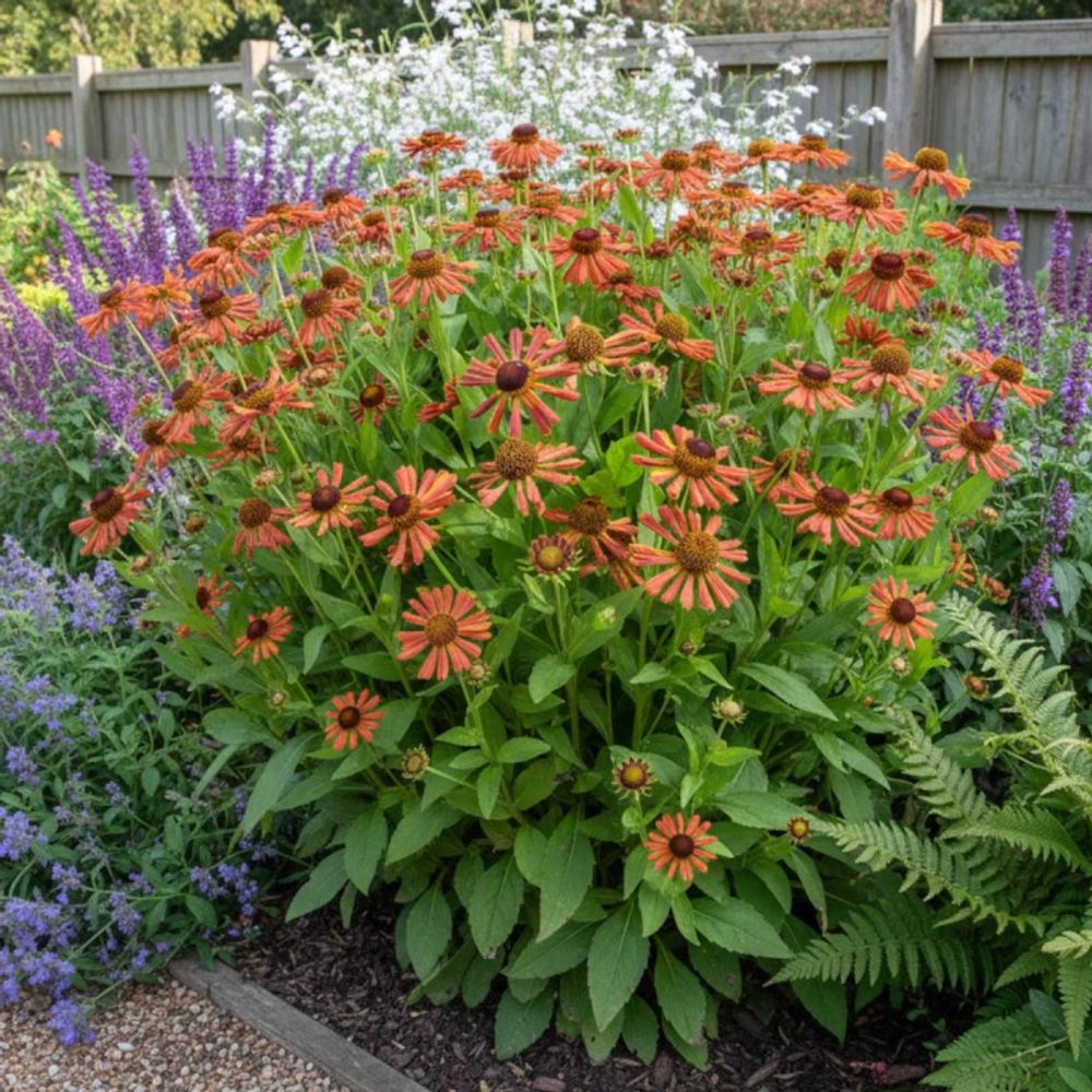Hélénie loysder wieck, helenium lot de 9 godets