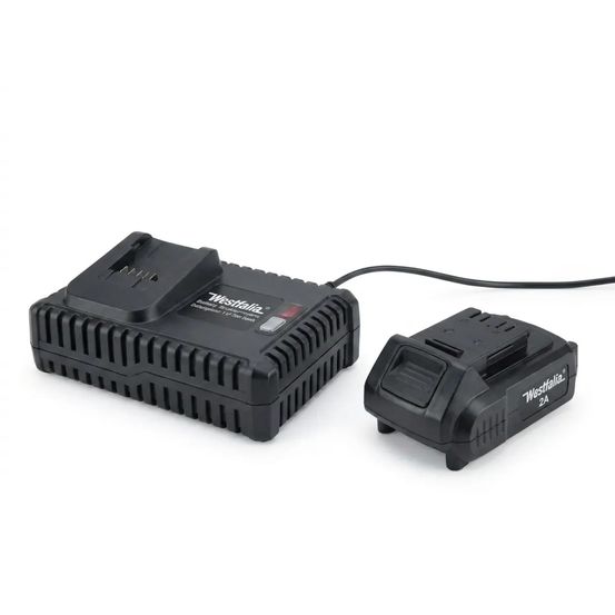 Kit de démarrage quick 18 v li-ion: 1 x batterie 2.0 ah + 1 x chargeur rapide 4 a