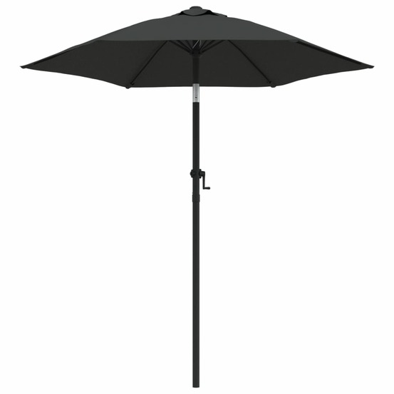 Parasol anthracite 200x224 cm aluminium