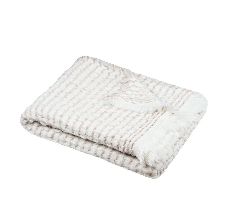 Plaid a franges alfie