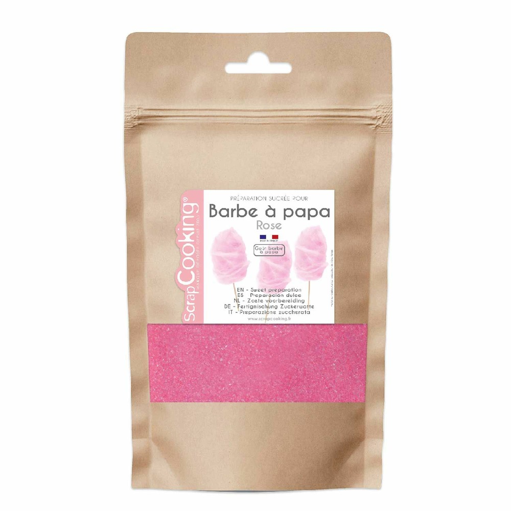 Préparation barbe à papa rose - arôme barbe à papa