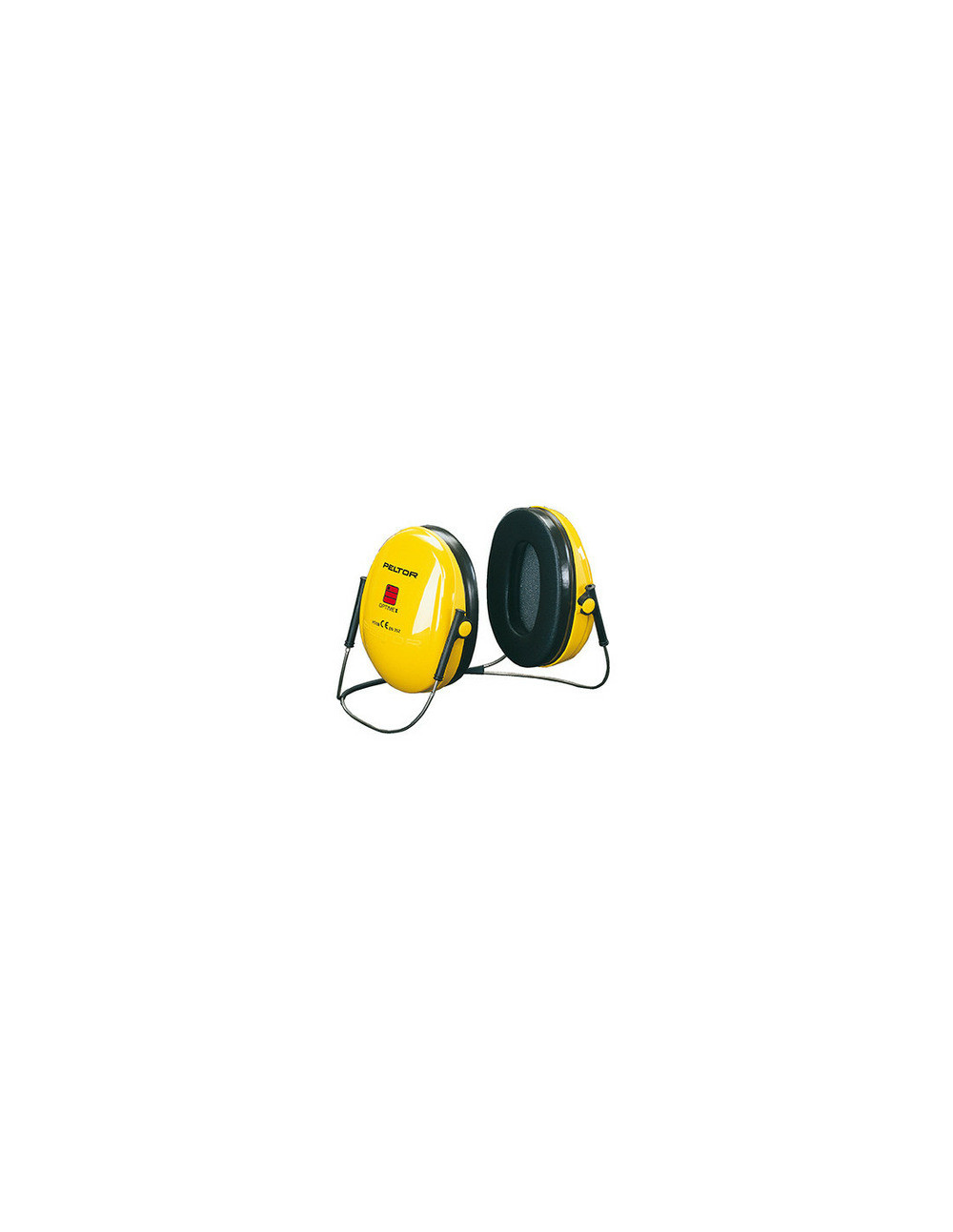 Casque anti-bruit 3m™ peltor™ modèle optime™ i, jaune, type serre-nuque et permettant de retirer un casque de sécurité ou une vi