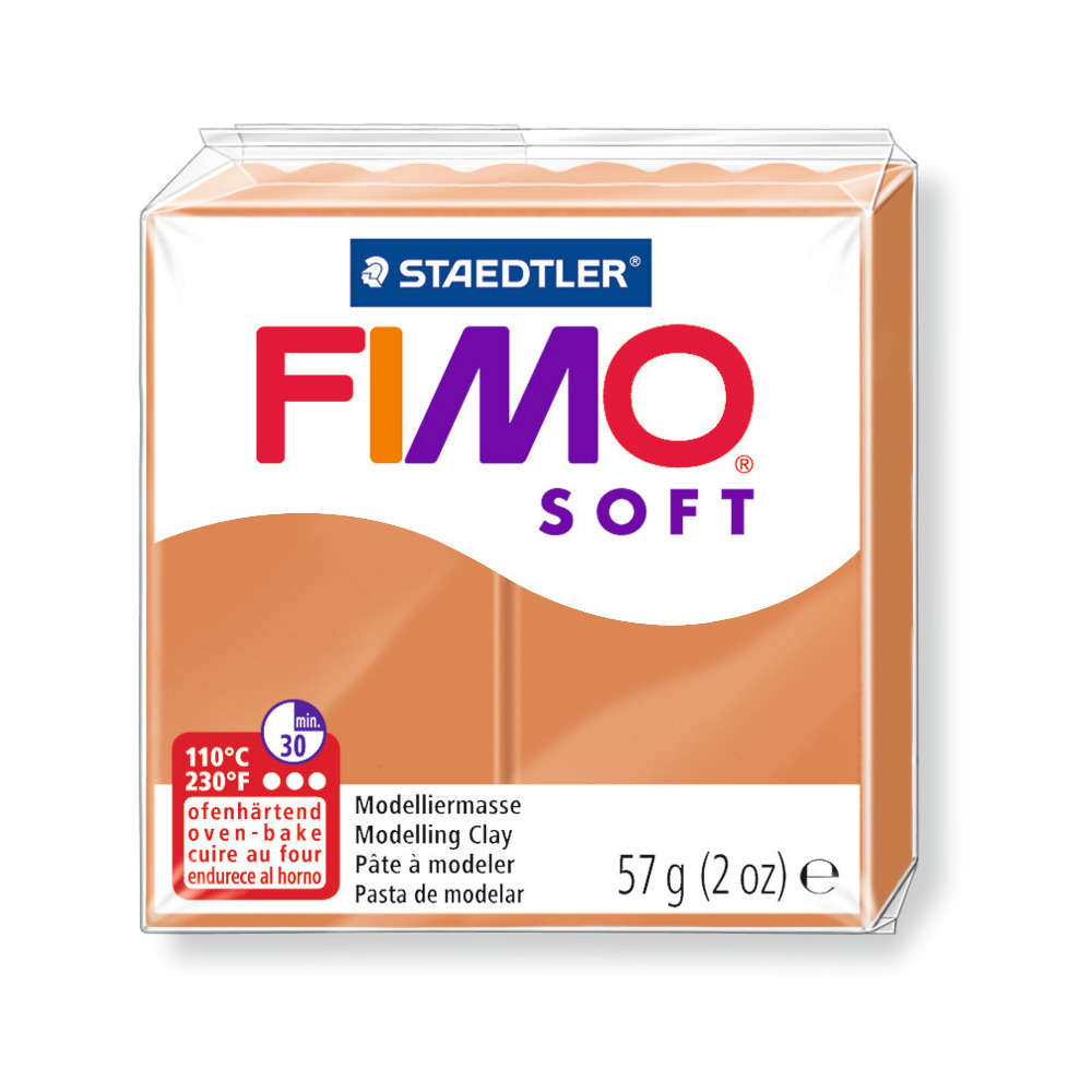 Pâte Fimo Soft, 57 g - Cognac