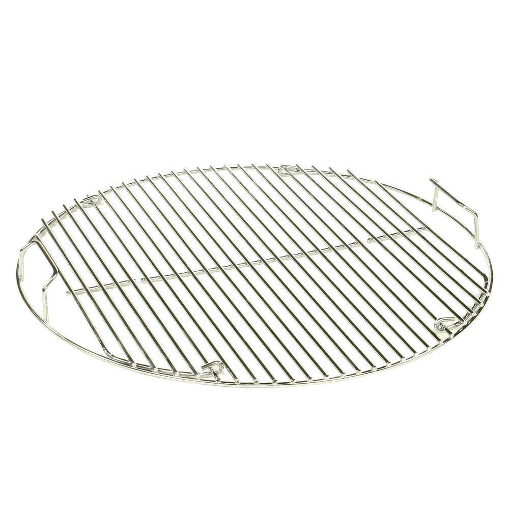 Grille de cuisson articulée pour barbecue 47 cm en acier - D. 44,5 cm