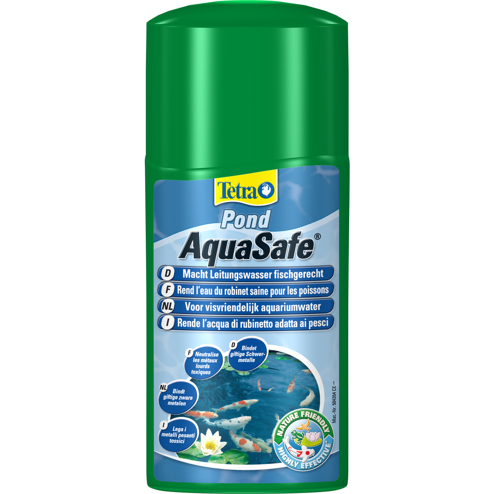 Conditionneur d'eau pour bassin de jardin Aquasafe : 250 ml