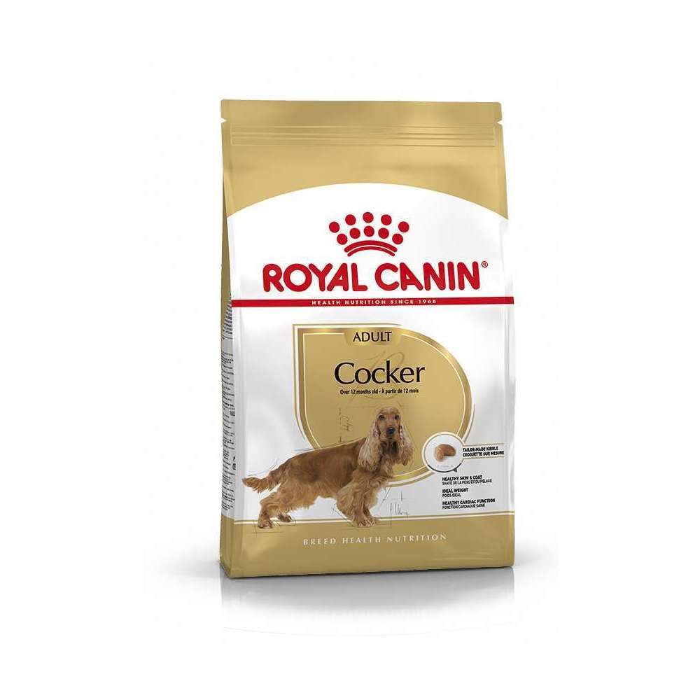 Croquettes chien Cocker Adulte plus de 12 mois 3kg
