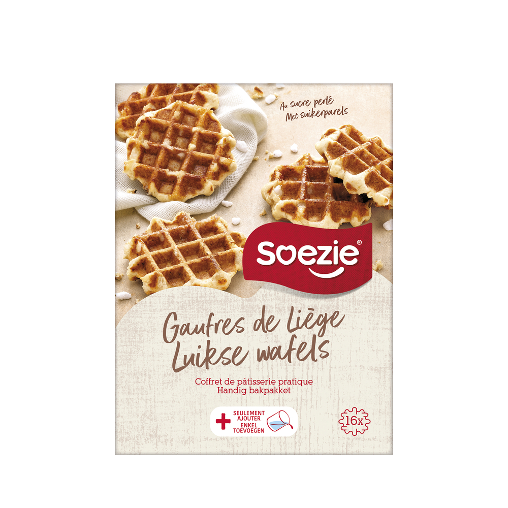 Préparation pour gaufres de Liège, 660g
