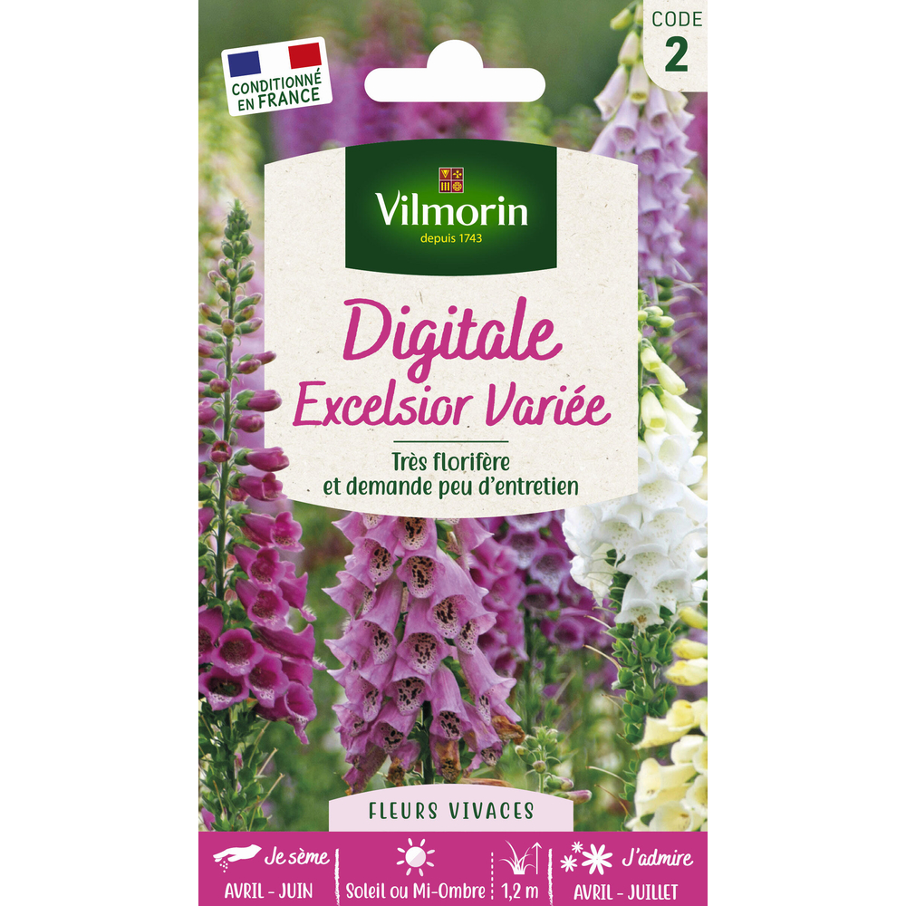 Digitale hybride variée : en sachet