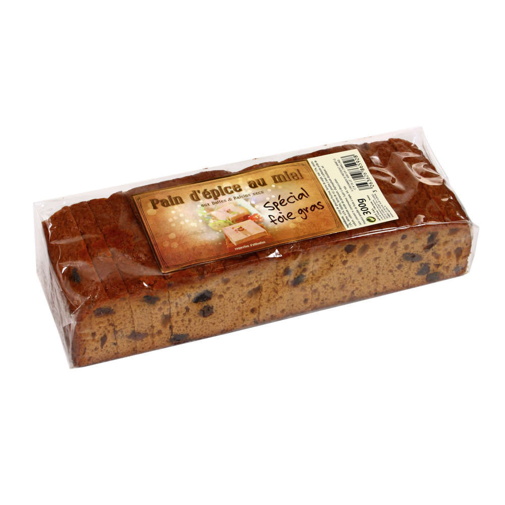 Pain d'épices spécial foie gras 300gr
