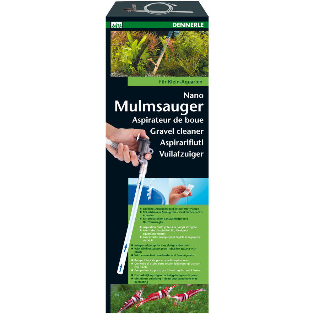 Aspirateur de boue pour petits aquariums de 10 à 40 L