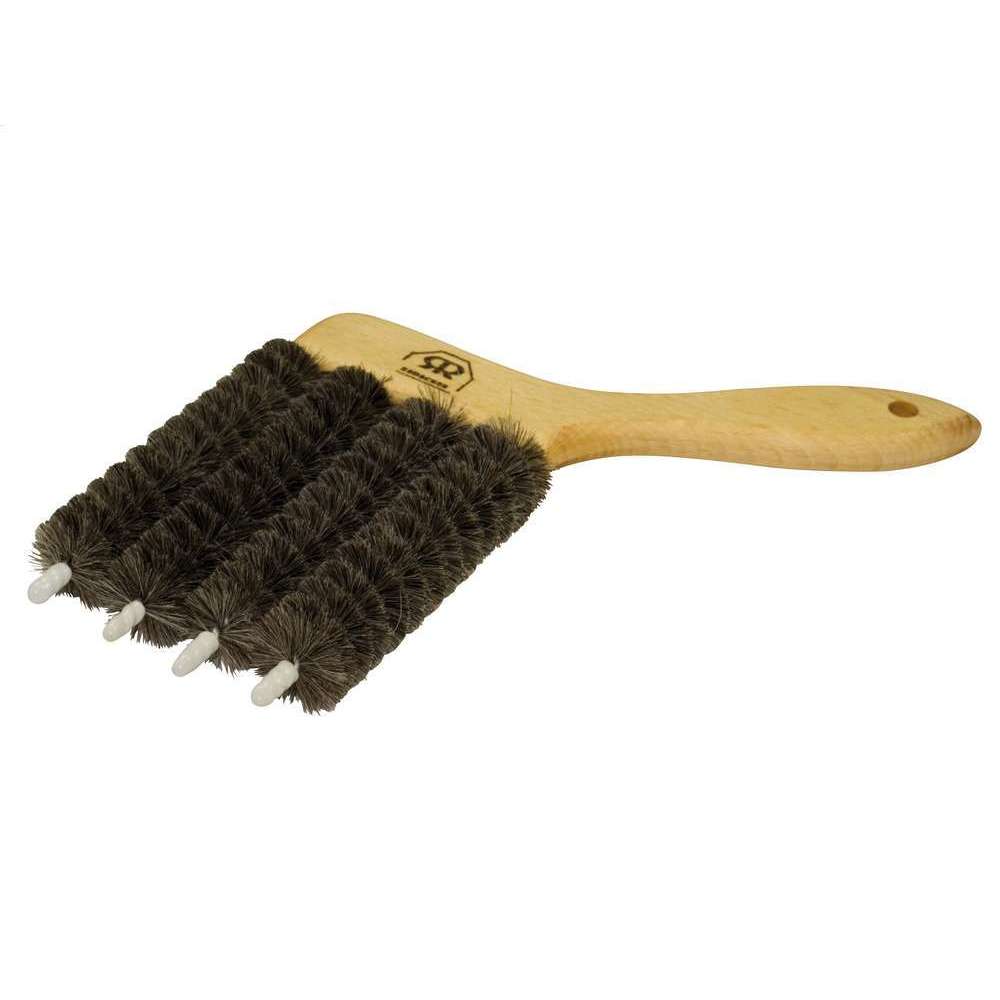 Goupillon pour stores, en poil de chèvre noir L. 12 cm