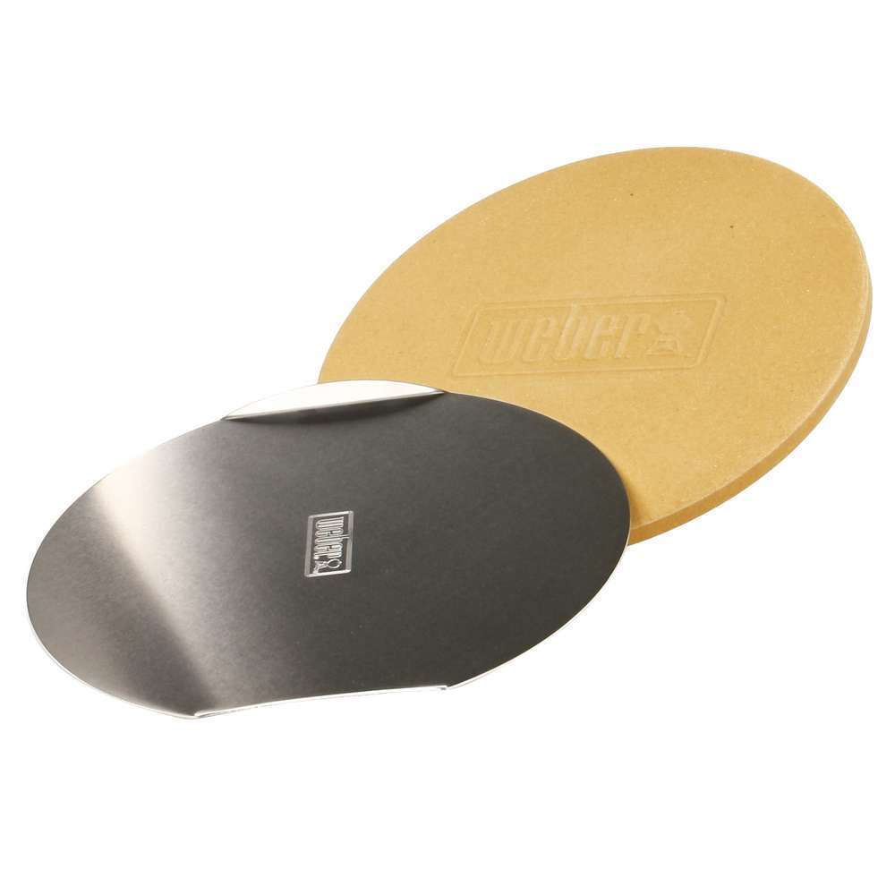 Pierre à pizza ronde pour Weber Q